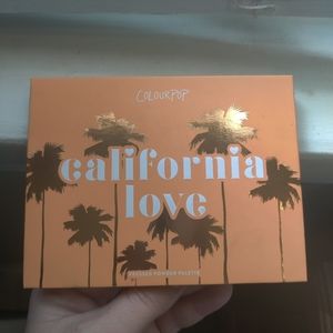 ColourPop California love palette brand new never used
